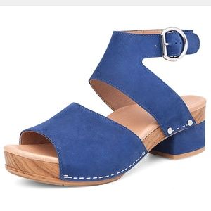 Dansko Minka Blue Milled Nubuck